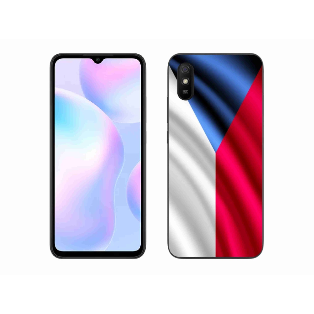 Gélový kryt mmCase na mobil Xiaomi Redmi 9AT - česká vlajka