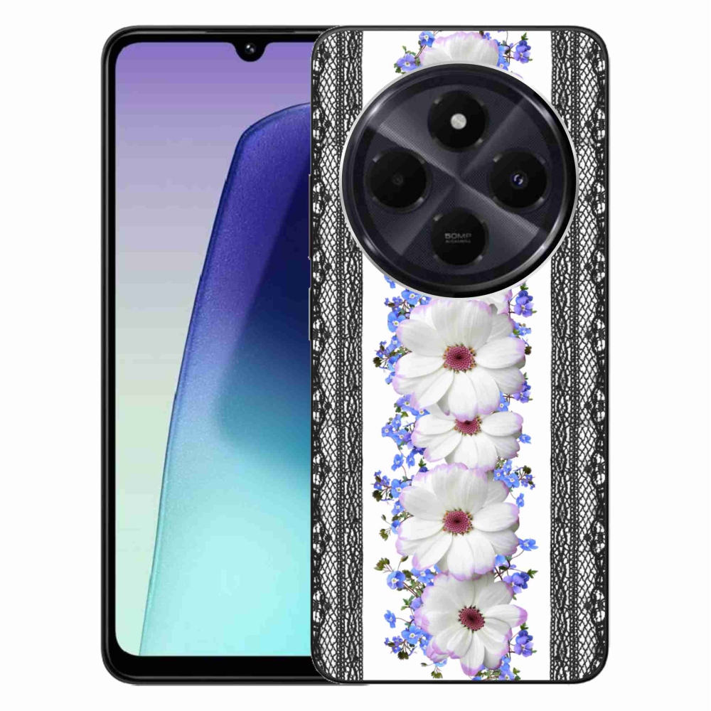 Gélový kryt mmCase na Xiaomi Redmi 14C/Poco C75 - kvety 8