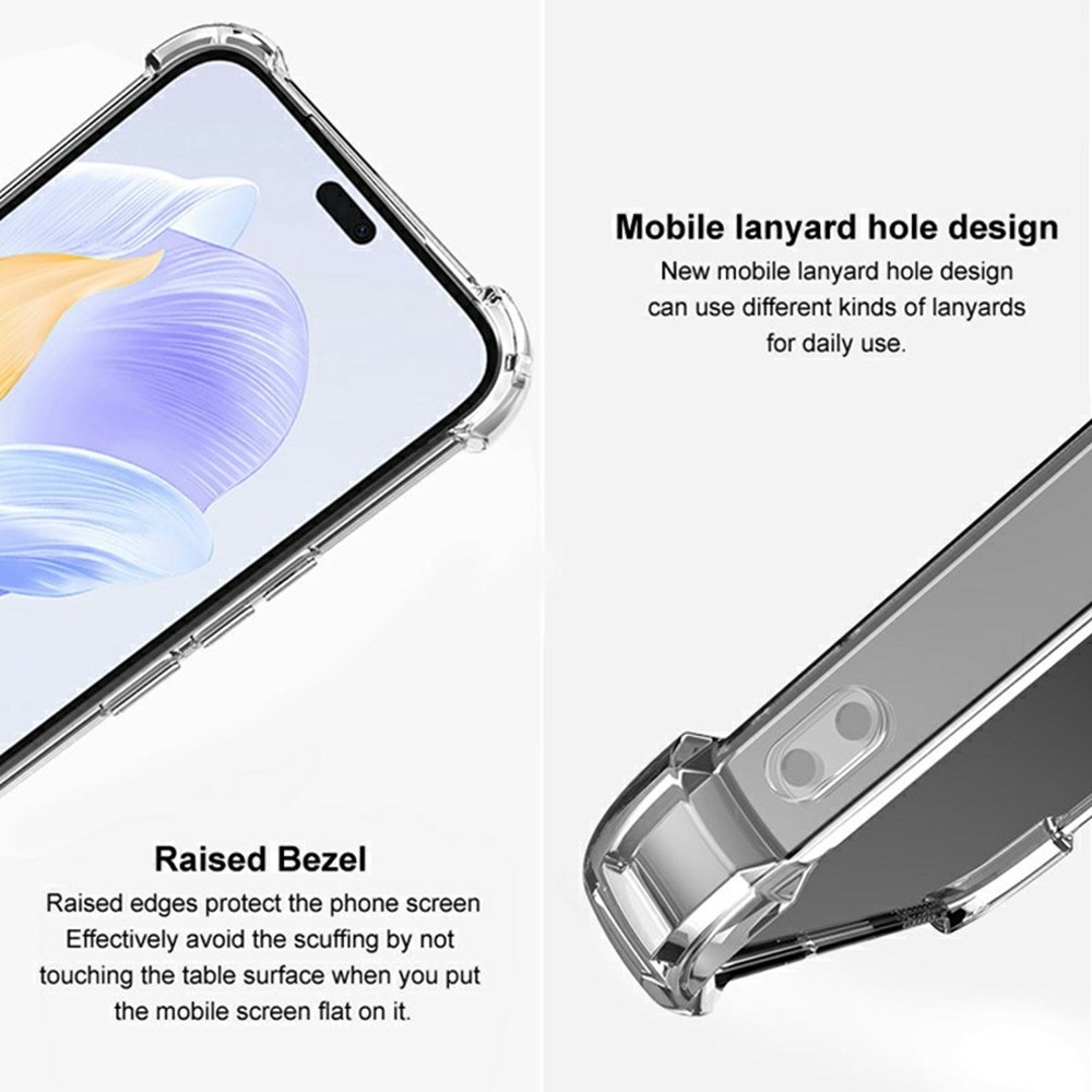 IMK gélový obal s vystuženými rohmi na Huawei Nova 13 5G - priehľadný
