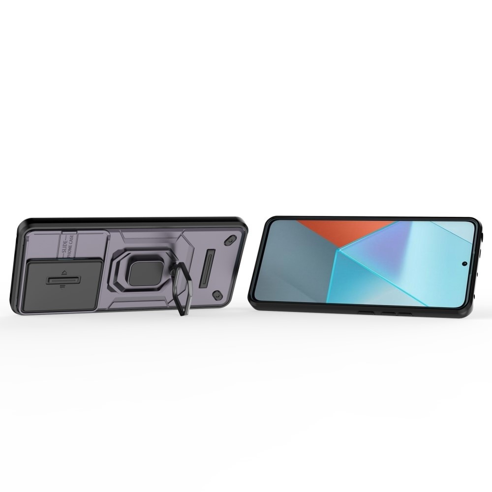 Lens odolný hybridný kryt na Xiaomi Redmi Note 13 Pro 5G/Poco X6 5G - fialový