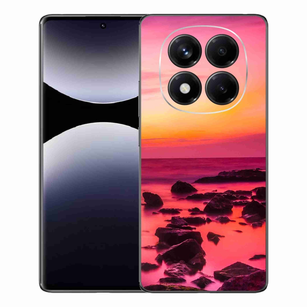 Gélový kryt mmCase na Xiaomi Redmi Note 14 Pro - more a žiara
