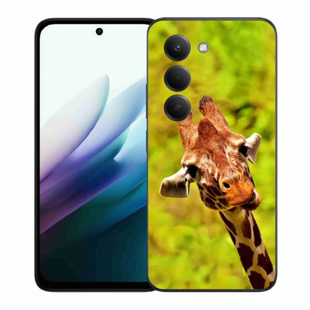 Gélový kryt mmCase na Xiaomi Redmi 15 4G/5G (171mm) - žirafa