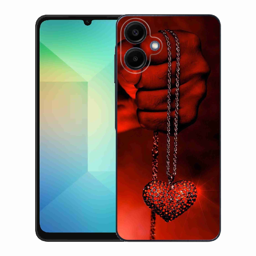 Gélový kryt mmCase na Samsung Galaxy A06 4G - náhrdelník