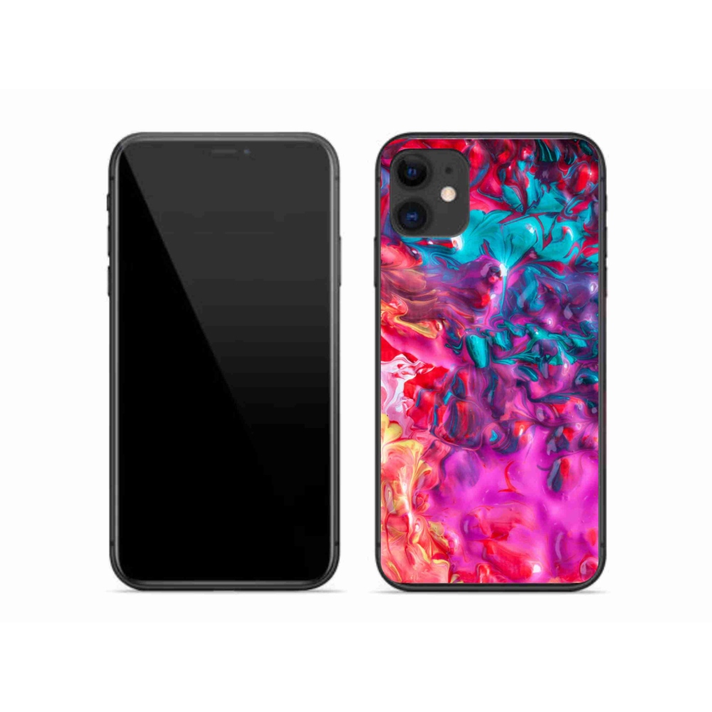 Gélový kryt mmCase na iPhone 11 - abstrakt 27