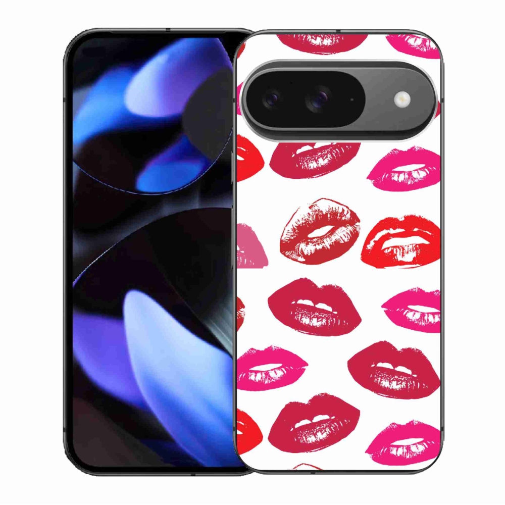 Gélový kryt mmCase na Google Pixel 9/9 Pro - pery