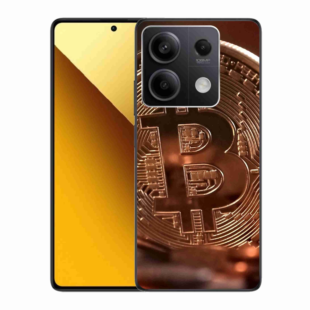 Gélový kryt mmCase na Xiaomi Redmi Note 13 5G - bitcoin