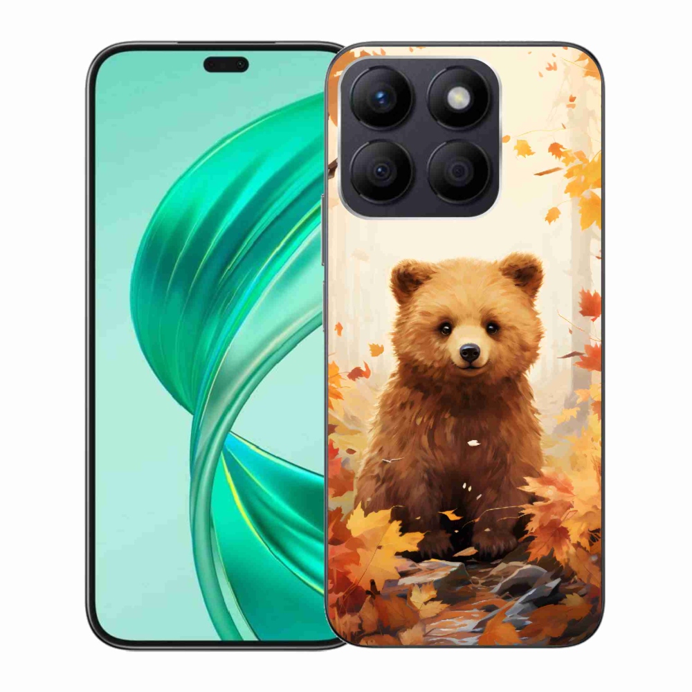 Gélový kryt mmCase na Honor X8b - medveď v lese