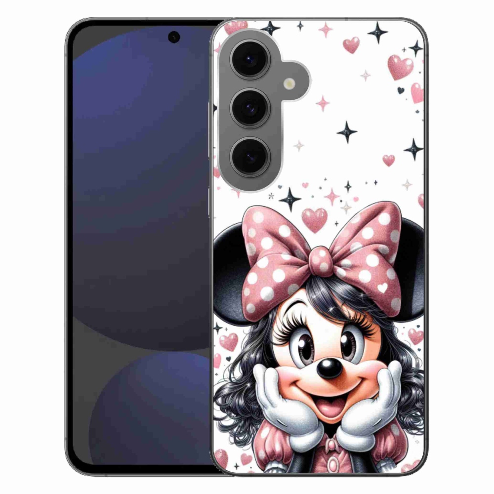 Gélový kryt mmCase na Samsung Galaxy S24 FE - minnie