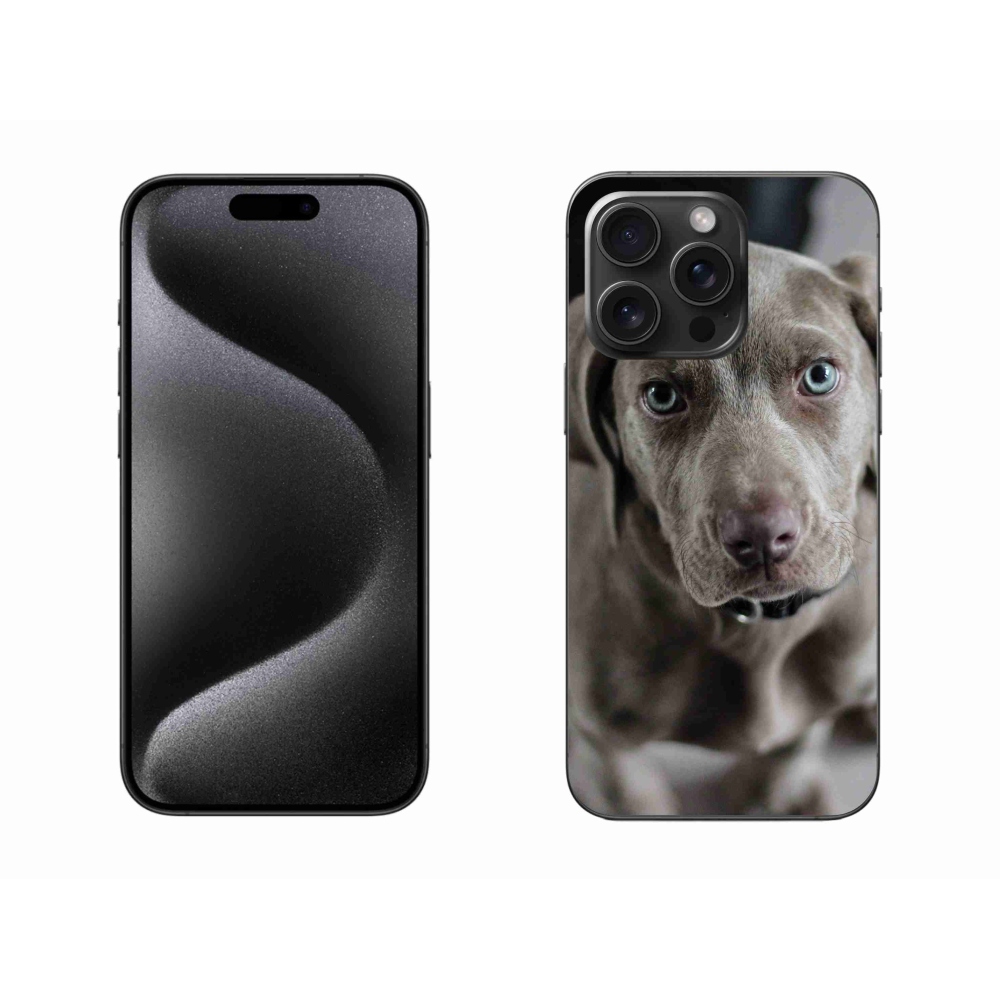 Gélový obal mmCase na iPhone 15 Pro Max - weimarský stavač