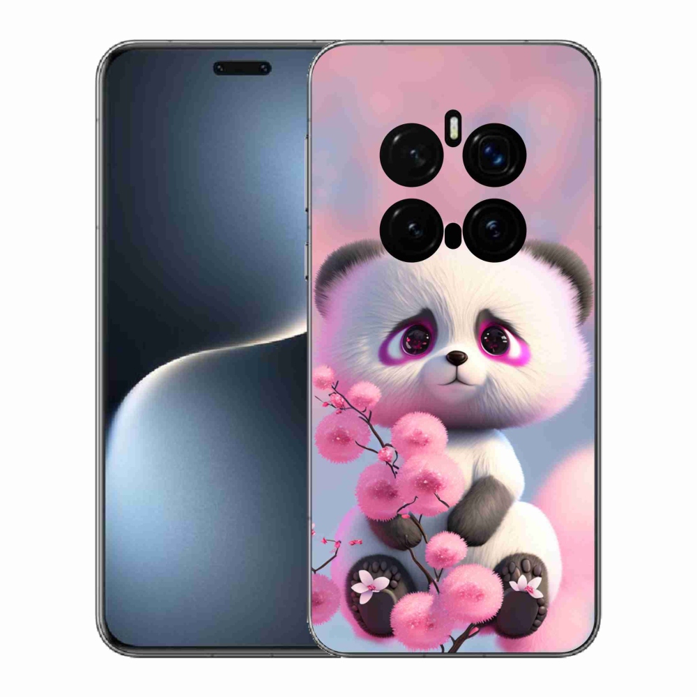 Gélový kryt mmCase na Honor Magic 7 Pro 5G - roztomilá panda 1