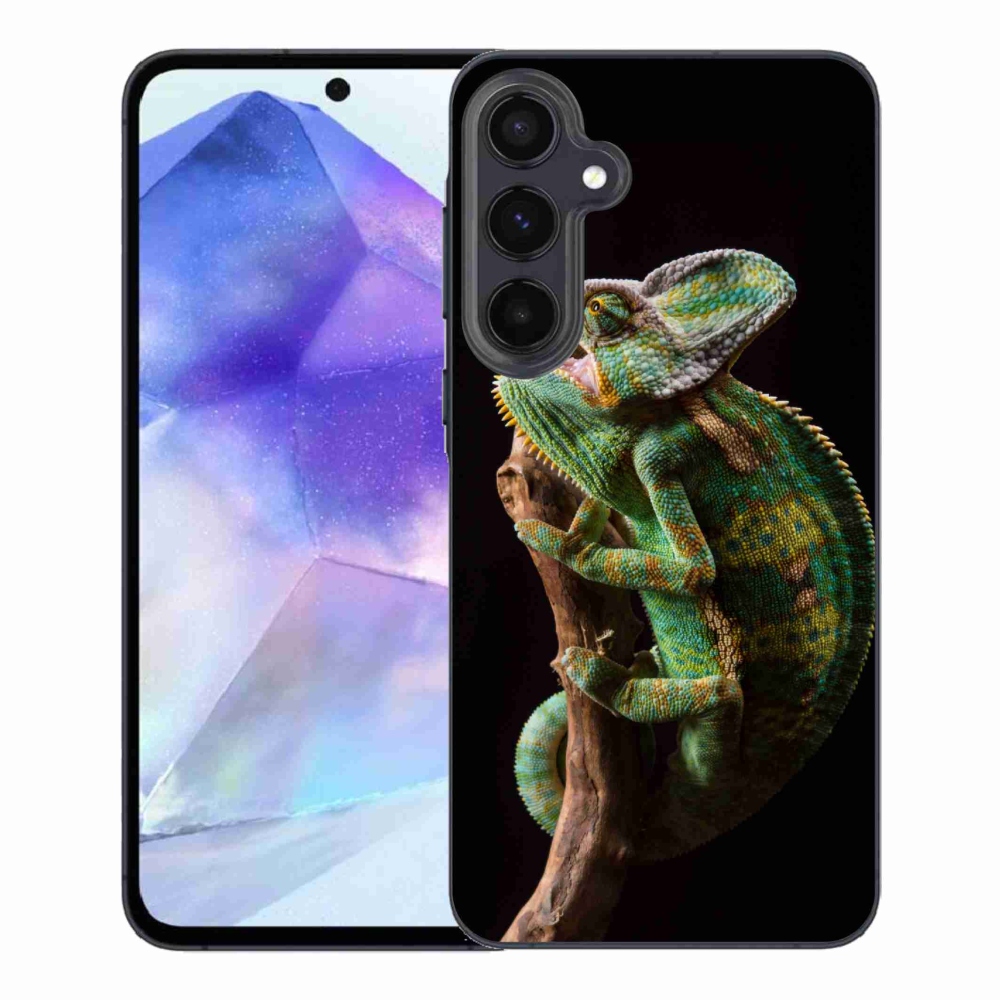 Gélový kryt mmCase na Samsung Galaxy A55 5G - chameleón