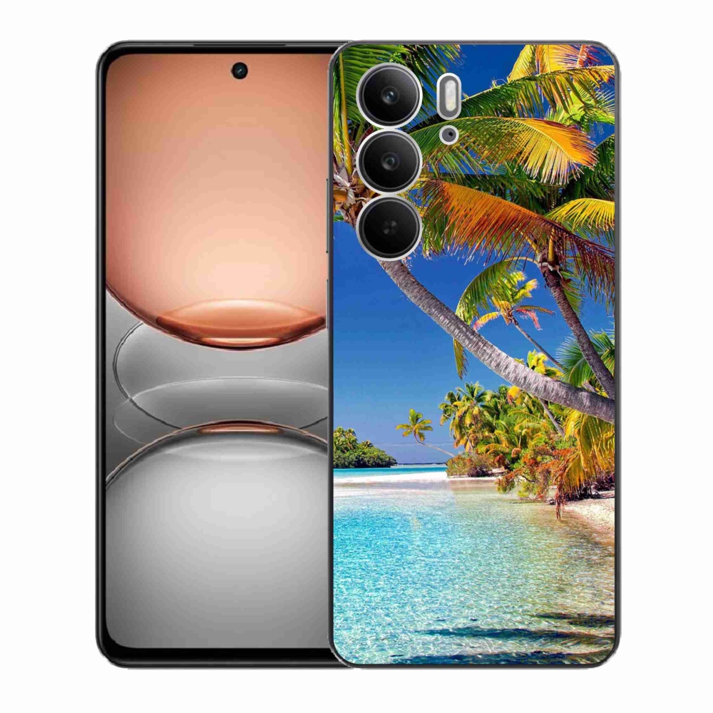 Gélový kryt mmCase na Realme C75 - morská pláž