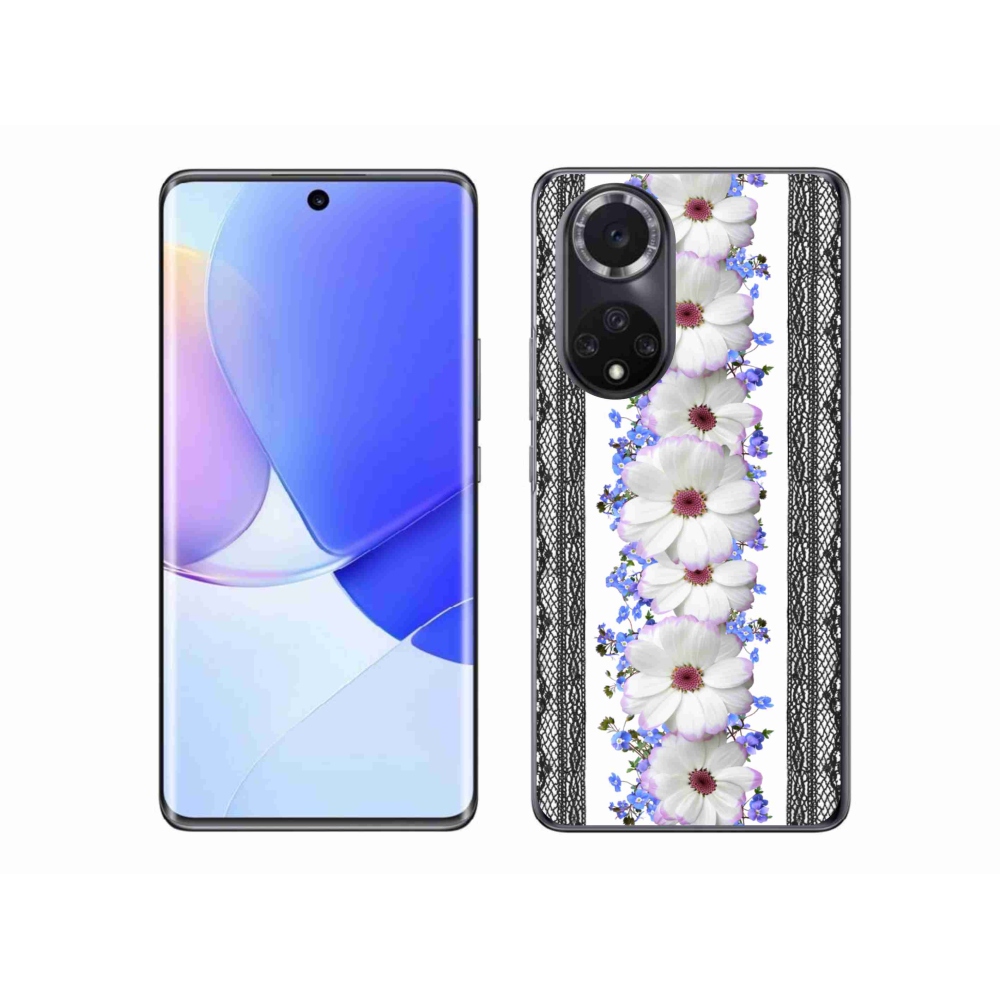 Gélový kryt mmCase na Huawei Nova 9 - kvety 8