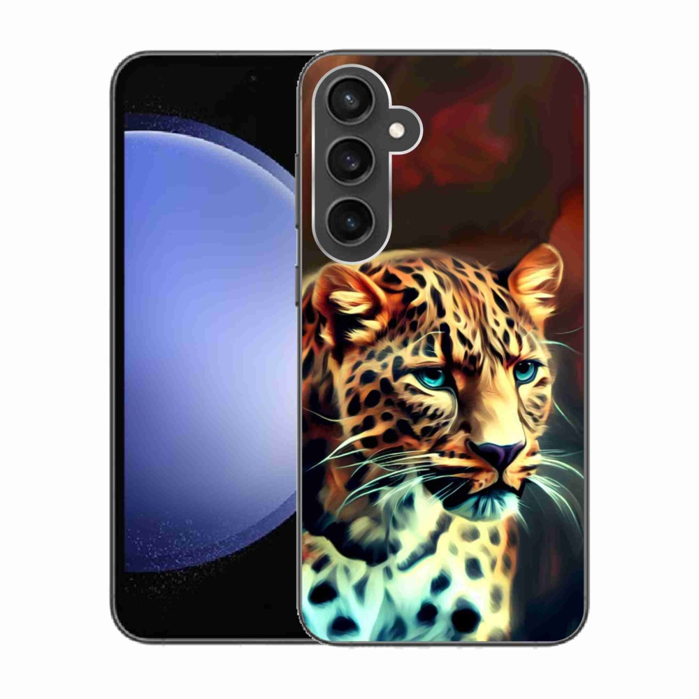 Gélový kryt mmCase na Samsung Galaxy S23 FE - leopard