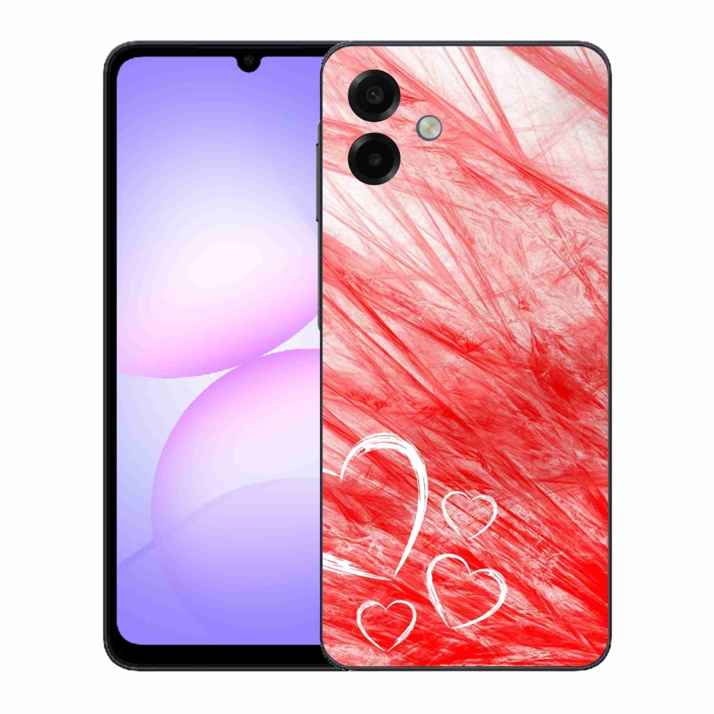 Gélový kryt mmCase na Samsung Galaxy A07 4G - heart