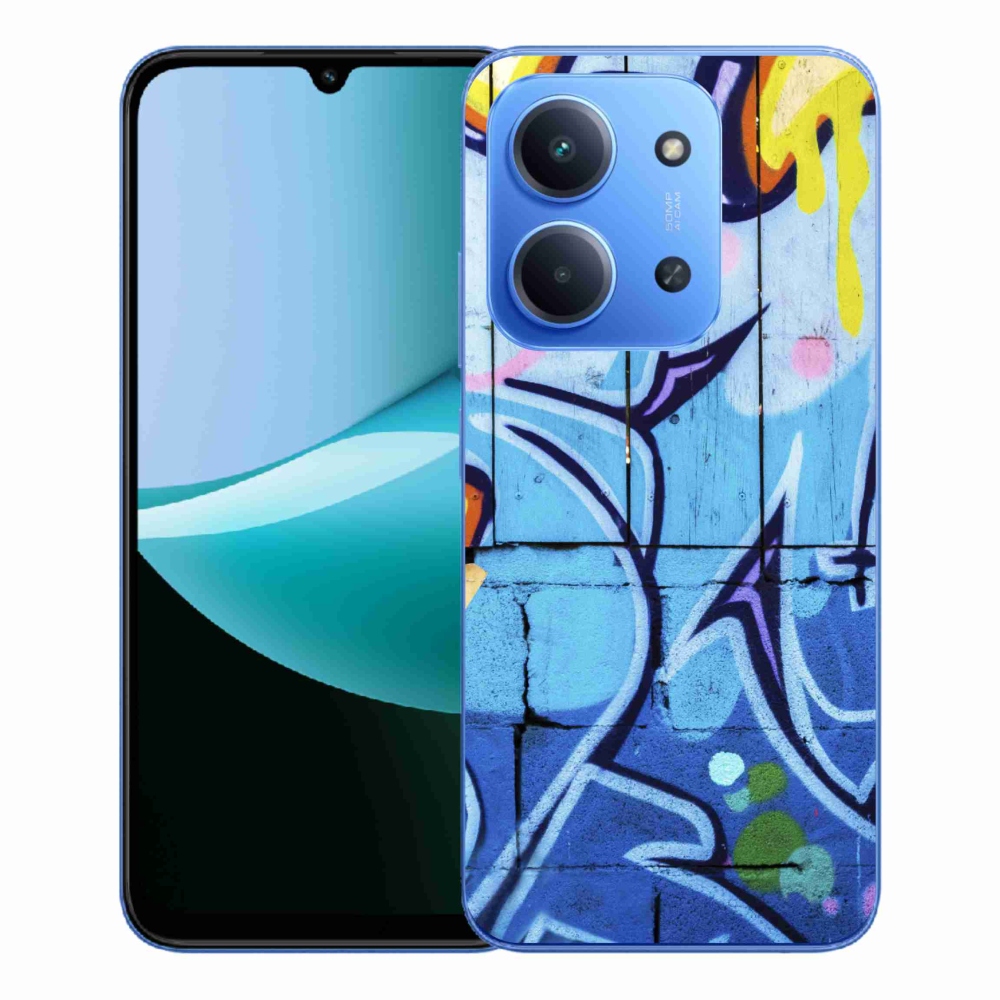 Gélový kryt mmCase na Xiaomi Redmi 15C 4G/5G (173mm) - graffiti