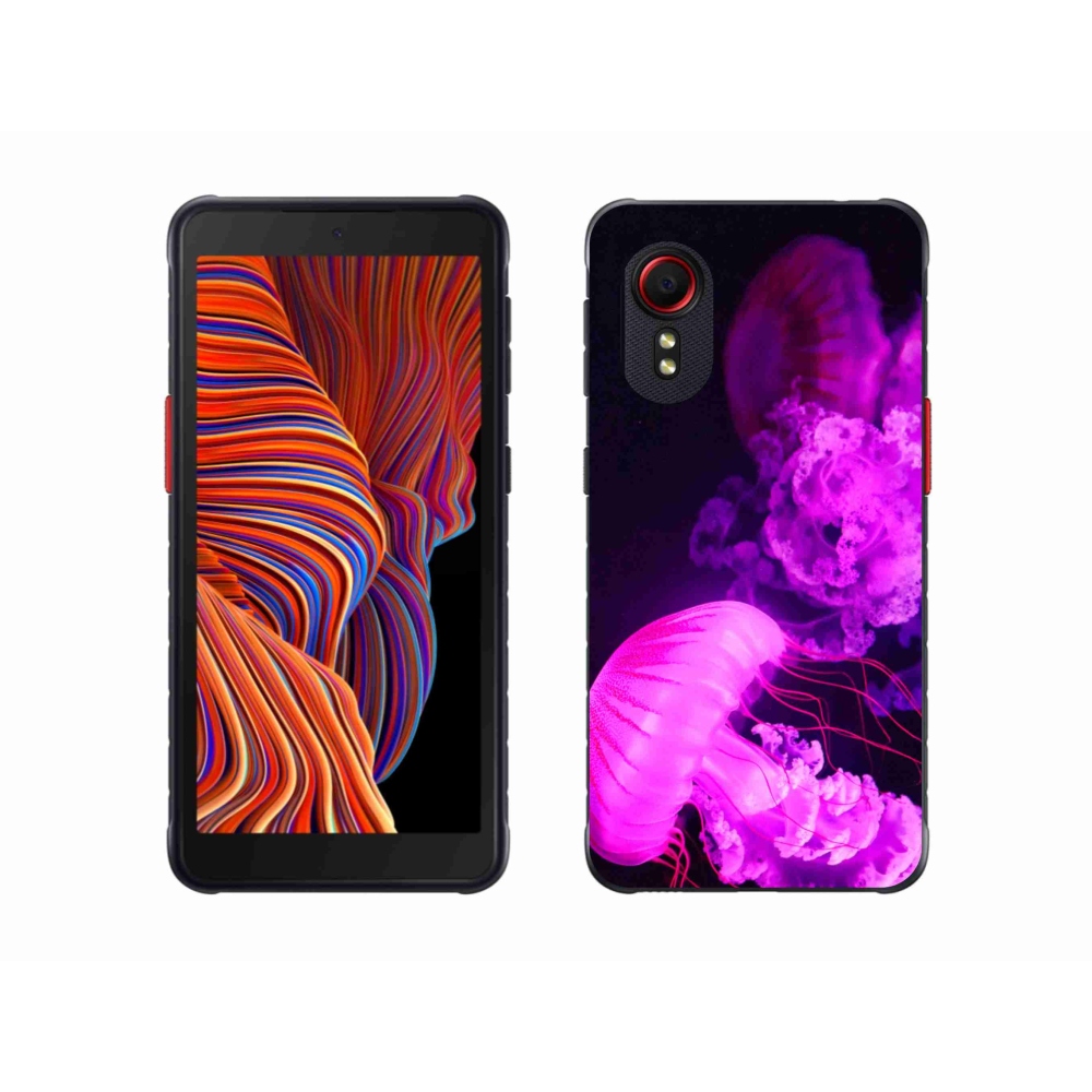 Gélový kryt mmCase na Samsung Galaxy Xcover 5 - medúza 1