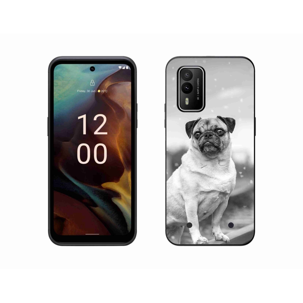 Gélový obal mmCase na Nokia XR21 - mops