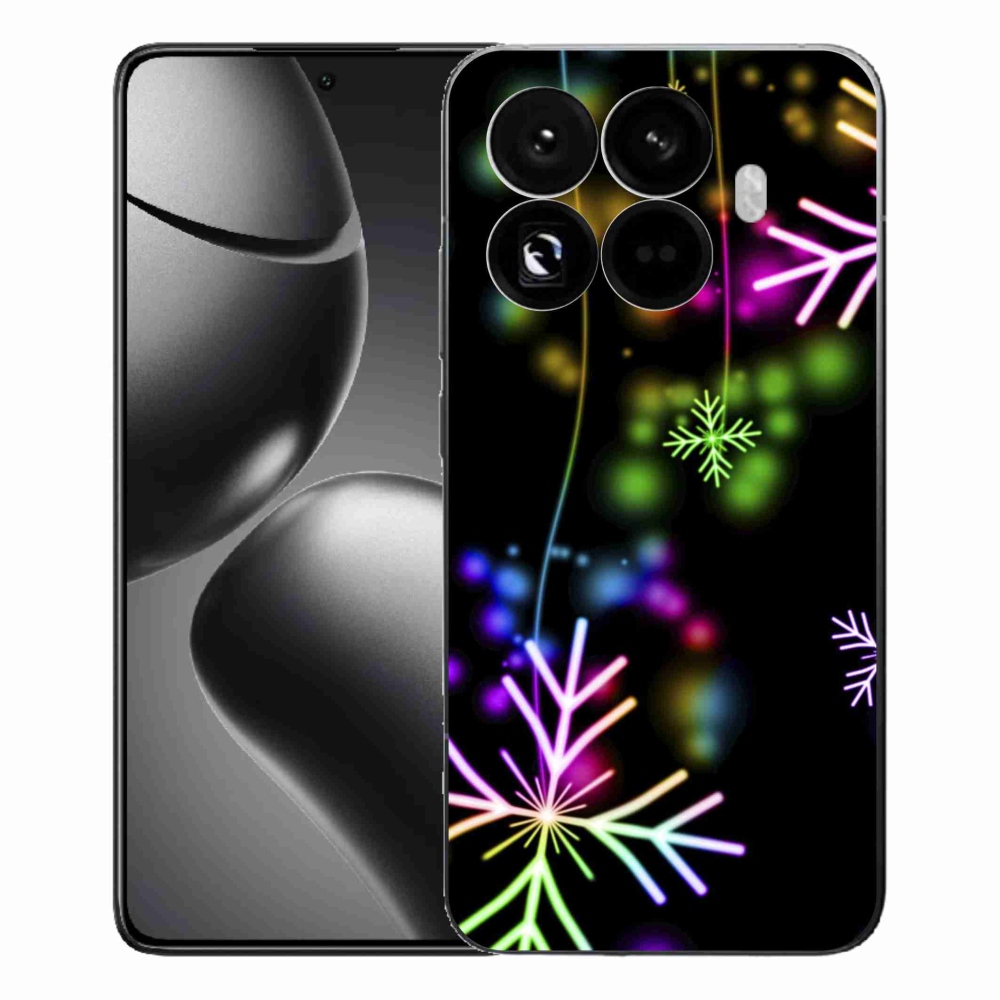 Gélový kryt mmCase na Xiaomi 15T Pro - farebné vločky