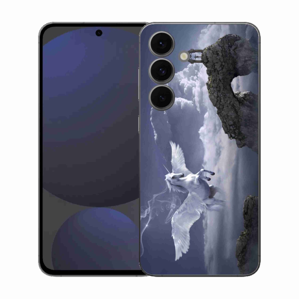 Gélový kryt mmCase na Samsung Galaxy S25 FE - pegas