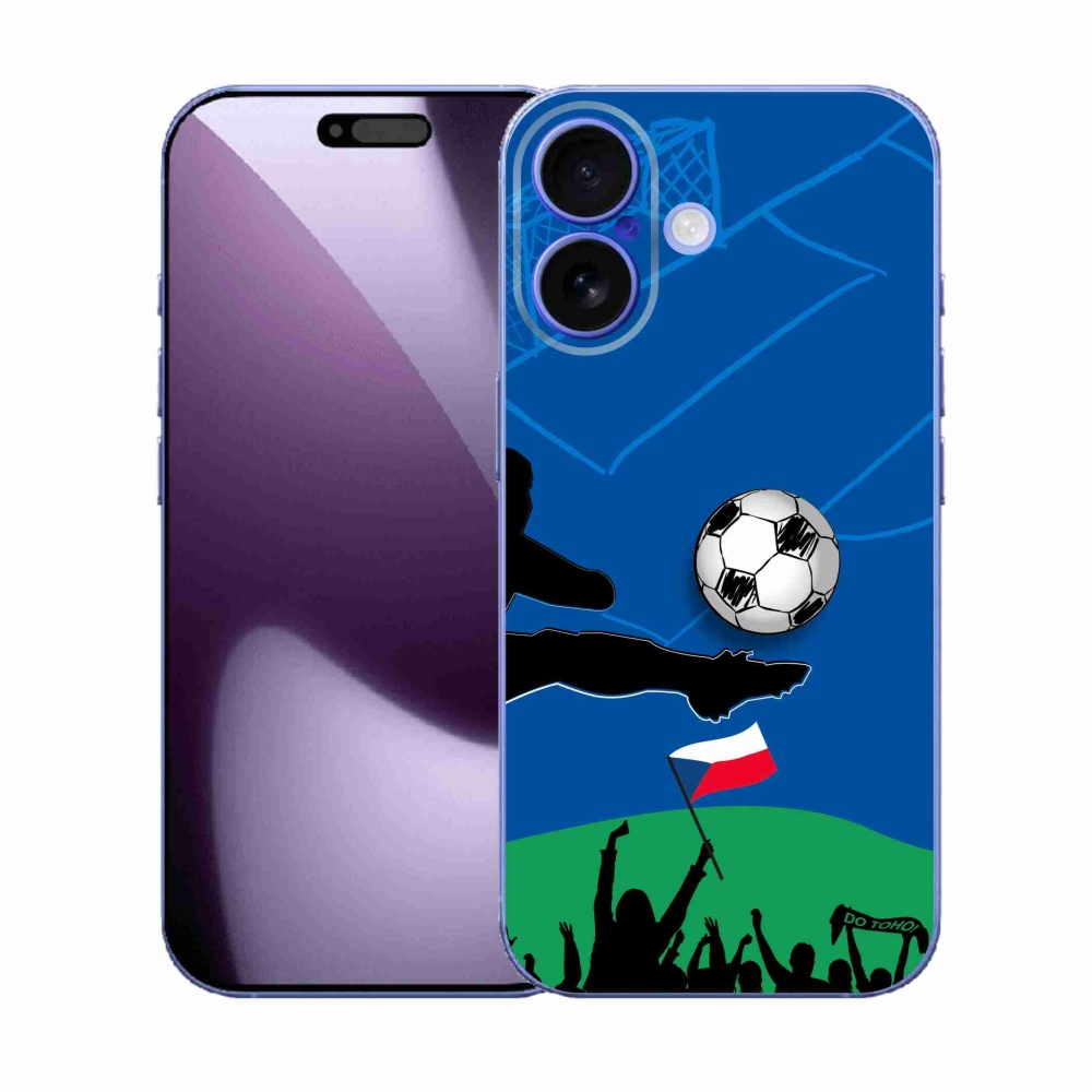 Gélový kryt mmCase na iPhone 17 - fanúšikovia futbalu
