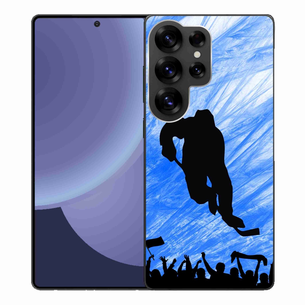Gélový kryt mmCase na Samsung Galaxy S25 Ultra - hokejový hráč