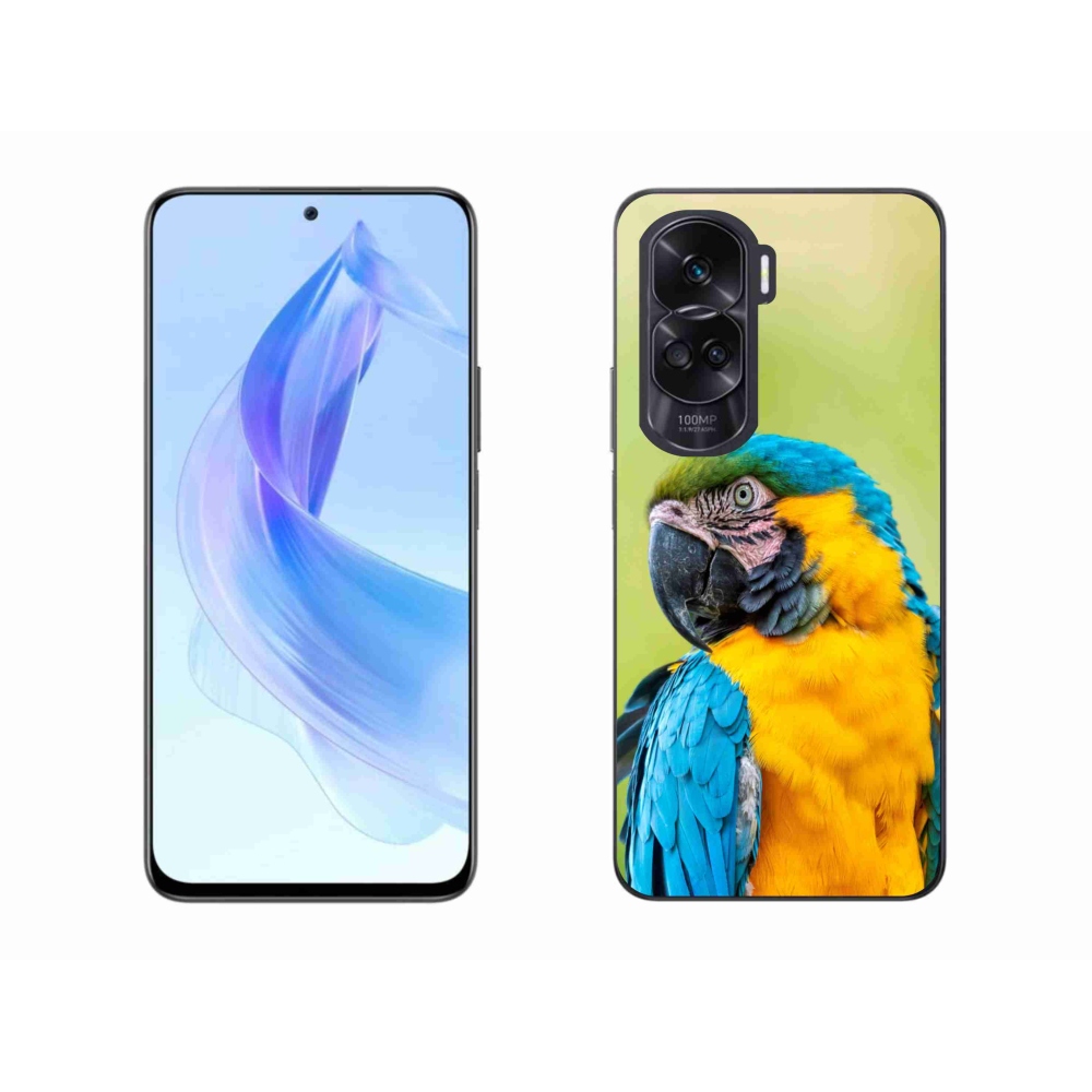 Gélový obal mmCase na Honor 90 Lite - papagáj ara 2