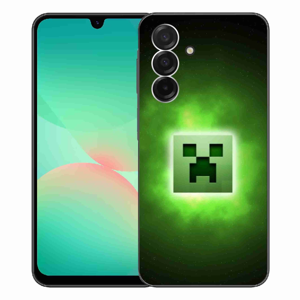 Gélový kryt mmCase na Samsung Galaxy A26 5G - minecraft