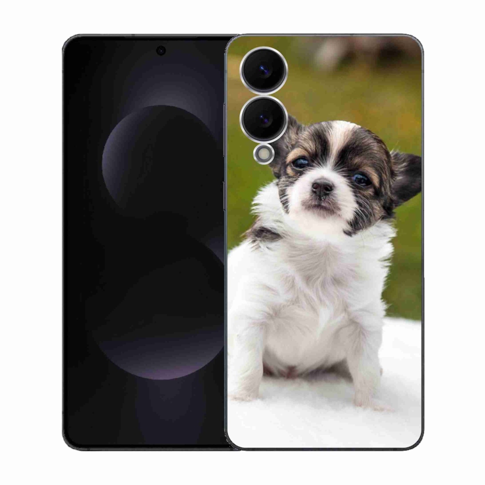 Gélový kryt mmCase na Samsung Galaxy S25 Edge - čivava 4