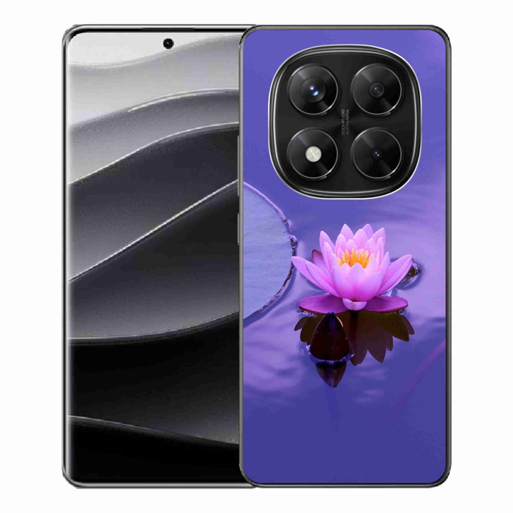 Gélový kryt mmCase na Xiaomi Redmi Note 14 Pro 5G/Poco X7 5G - kvet na hladine