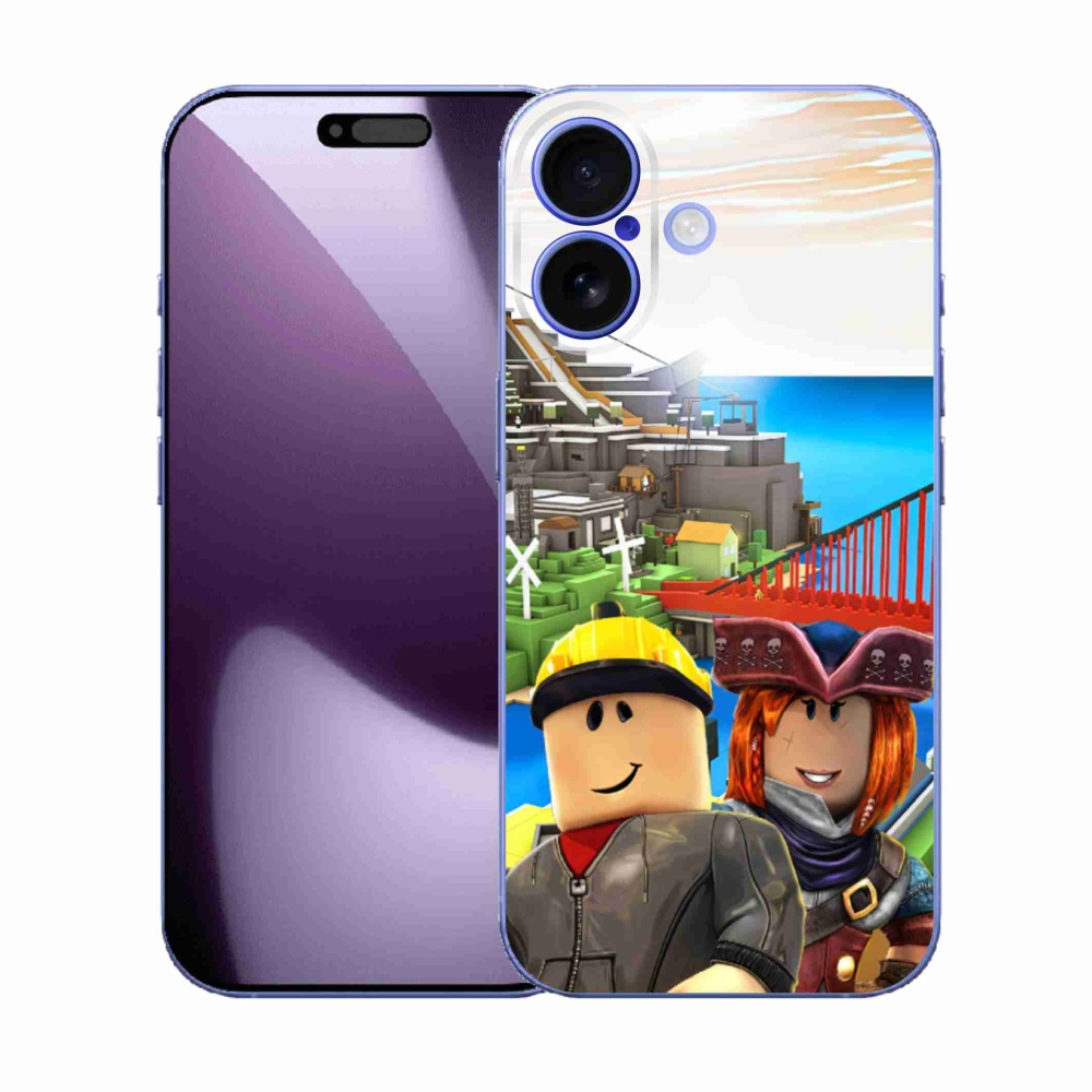 Gélový kryt mmCase na iPhone 17 - roblox 1