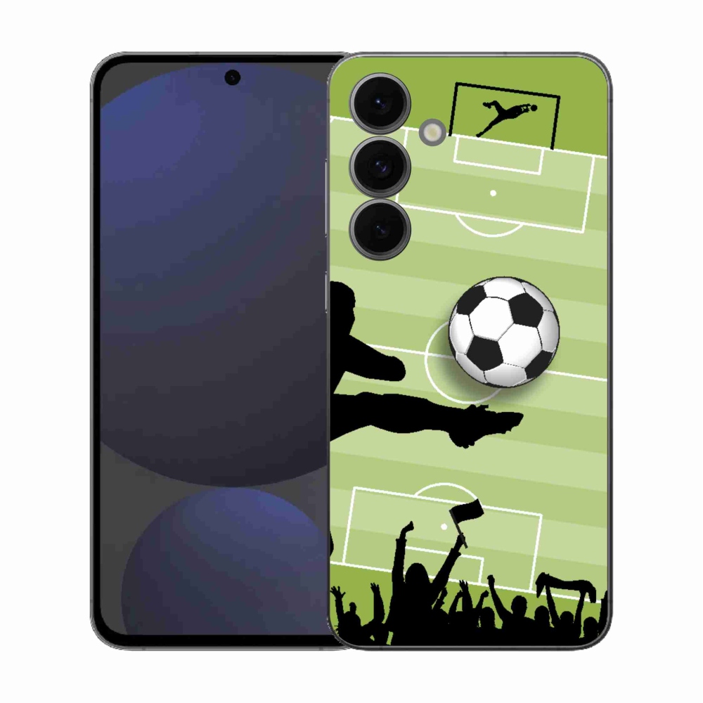 Gélový kryt mmCase na Samsung Galaxy S25 FE - futbal 3