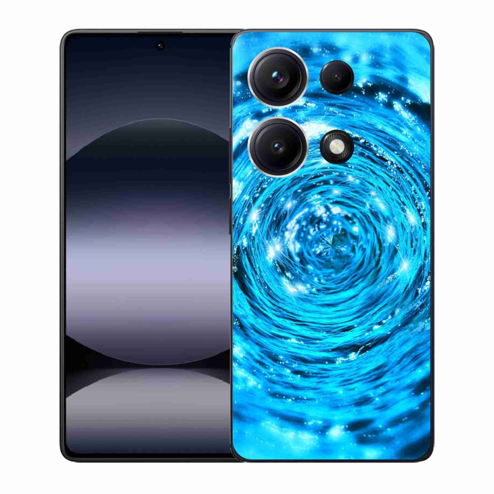 Gélový kryt mmCase na Xiaomi Redmi Note 14S - vodný vír