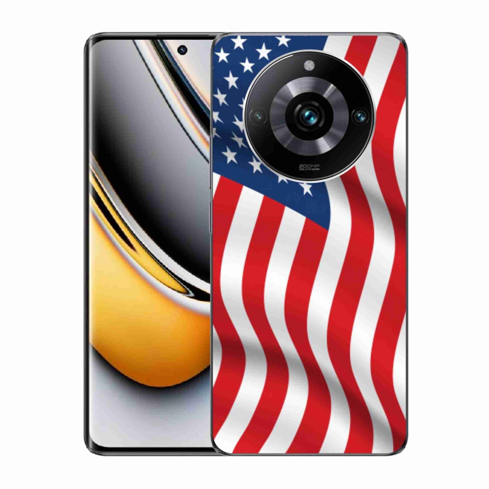 Gélový kryt mmCase na Realme 11 Pro/11 Pro+ - USA vlajka