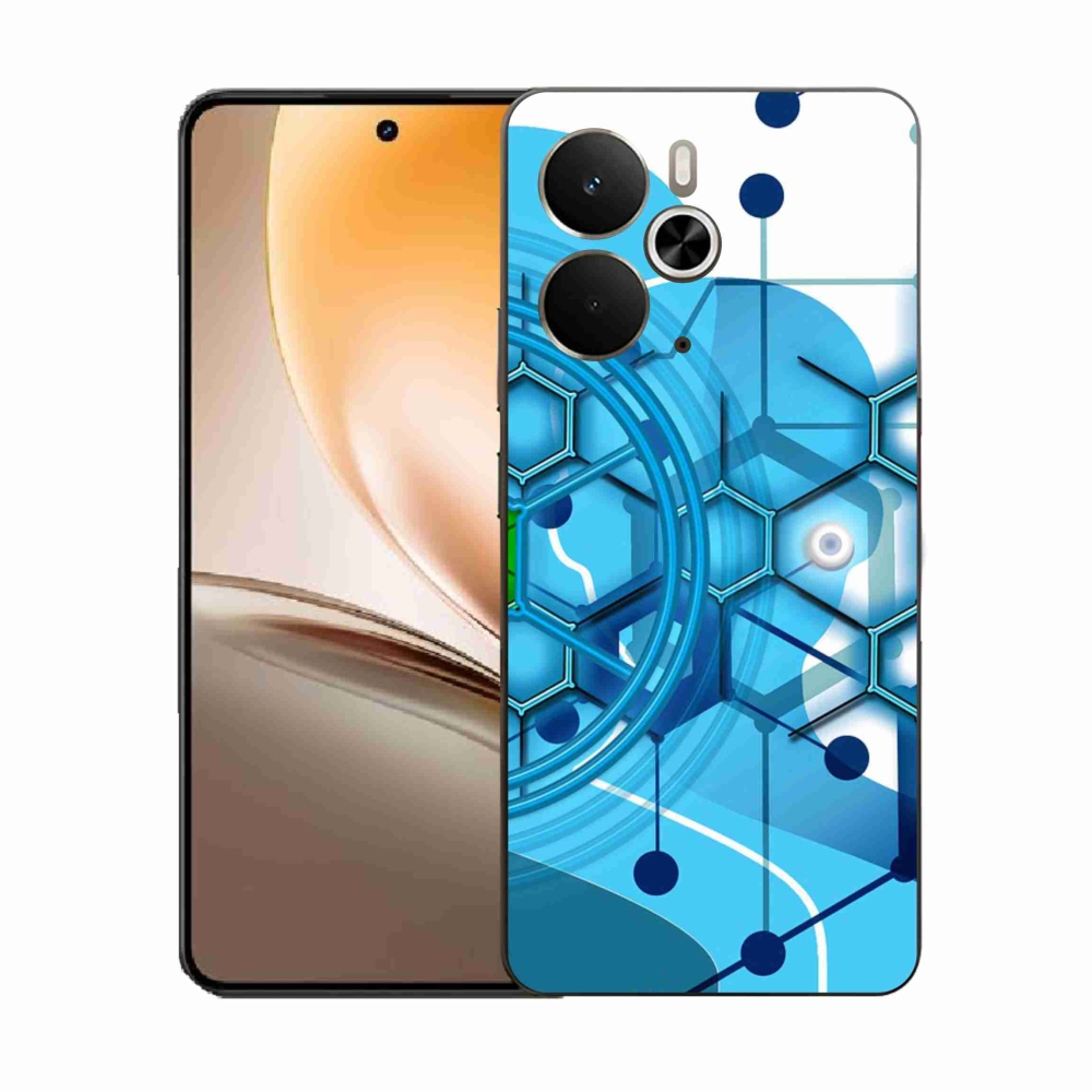 Gélový kryt mmCase na Realme 14 5G - abstraktný vzor 2