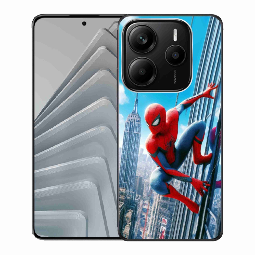 Gélový kryt mmCase na Xiaomi Redmi Note 14 5G - spiderman