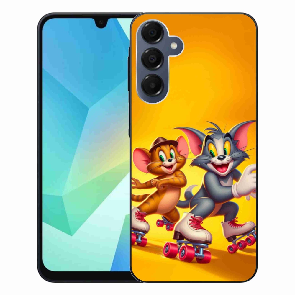 Gélový kryt mmCase na Samsung Galaxy A16 4G/5G - tom a jerry