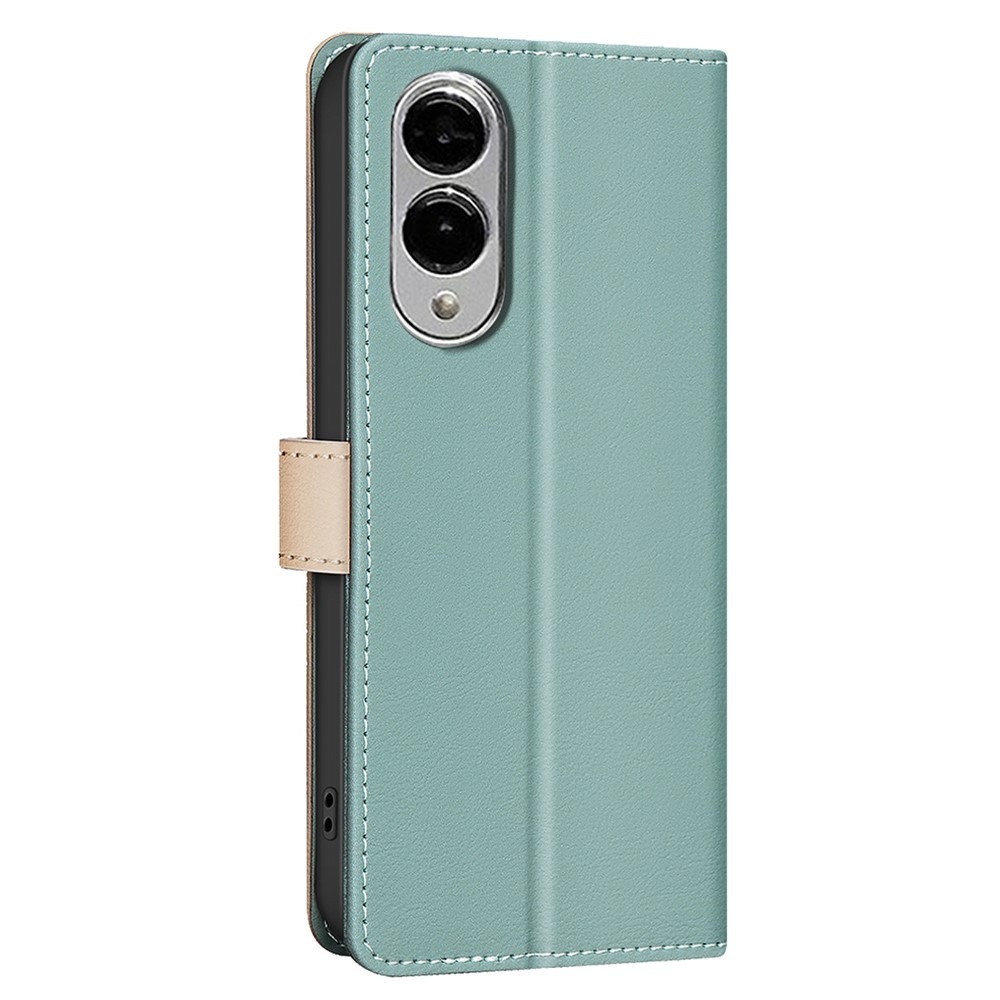 BNF DUO knižkové púzdro na Samsung Galaxy S25 Edge - zelené