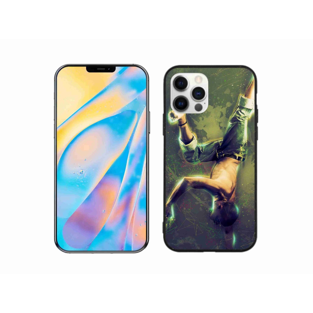 Gélový kryt mmCase na iPhone 12 - breakdance