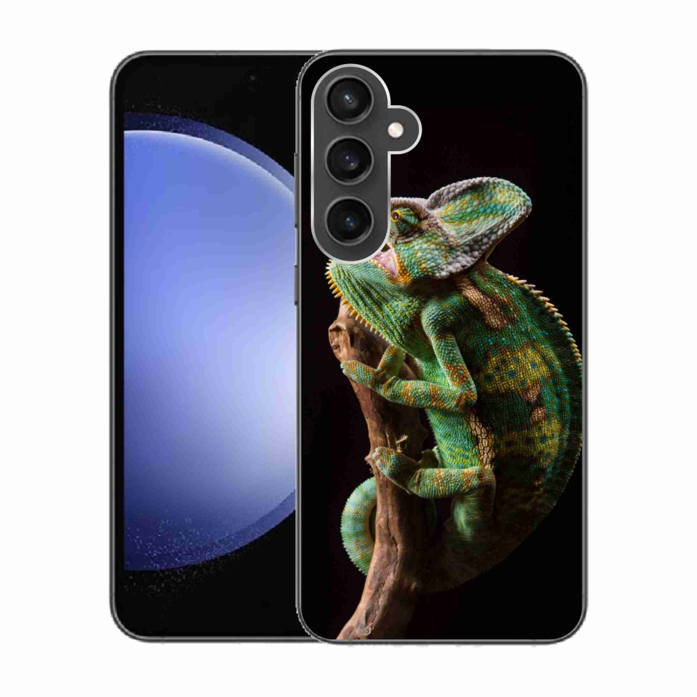 Gélový kryt mmCase na Samsung Galaxy S23 FE - chameleón