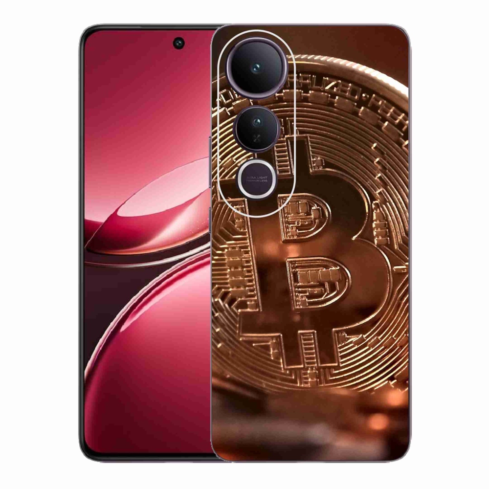 Gélový kryt mmCase na Vivo V50 Lite 4G/5G - bitcoin