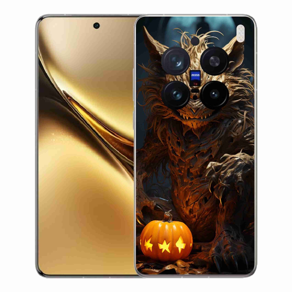 Gélový kryt mmCase na Vivo X200 Pro 5G - halloweenska príšera