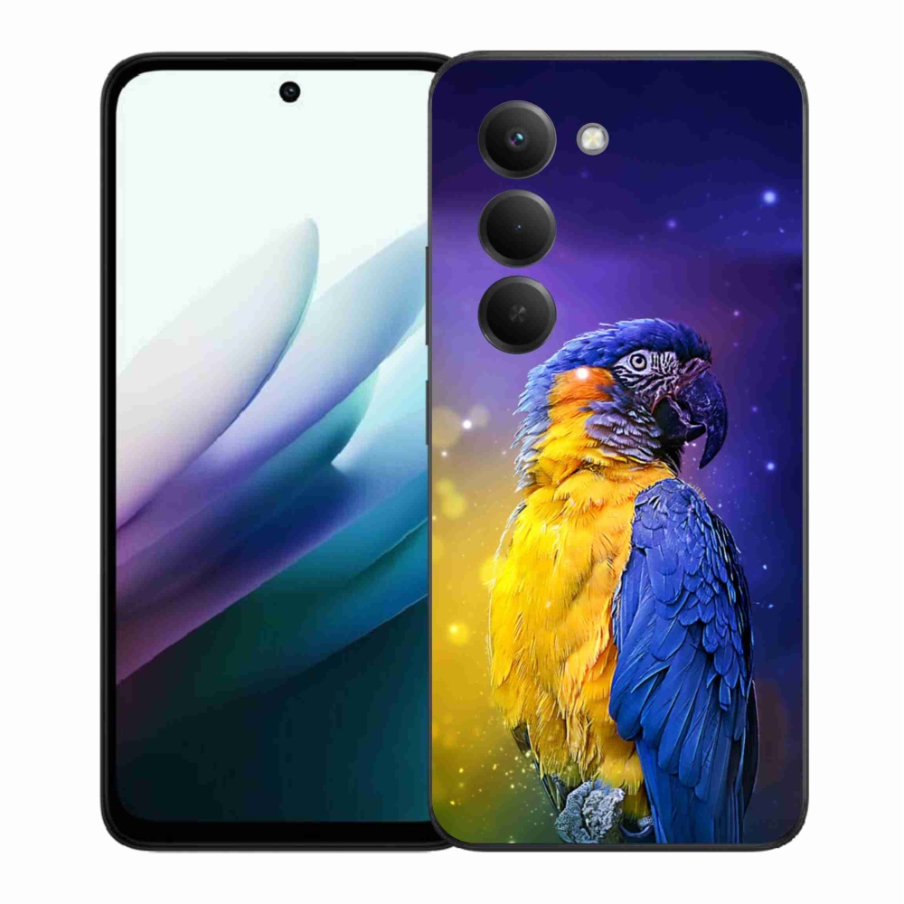 Gélový kryt mmCase na Xiaomi Redmi 15 4G/5G (171mm) - papagáj ara 1