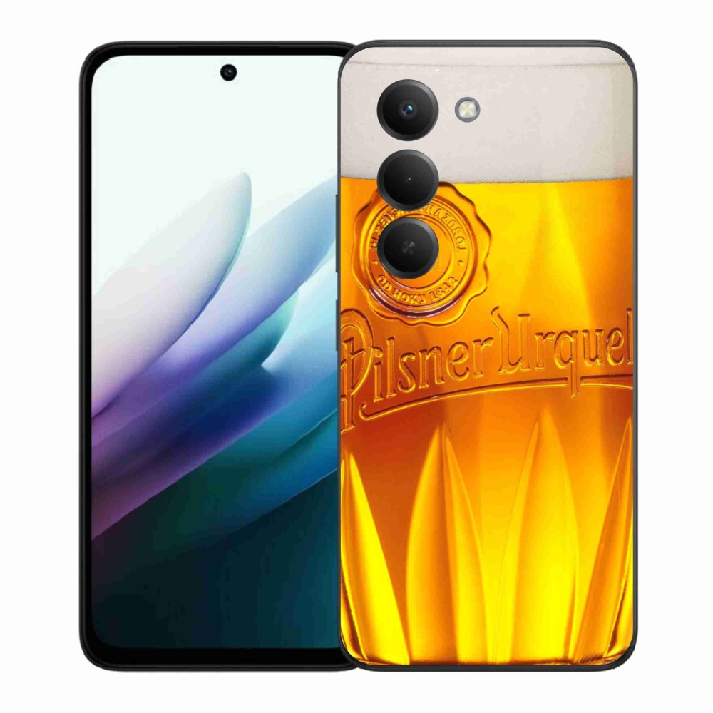 Gélový kryt mmCase na Xiaomi Redmi 15 4G/5G (171mm) - pivo