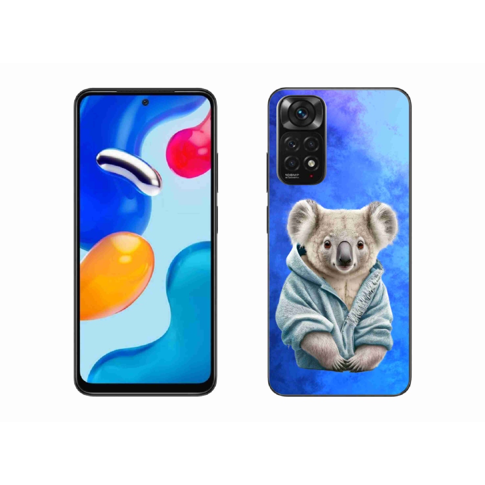 Gélový kryt mmCase na Xiaomi Redmi Note 11S 4G - koala vo svetri