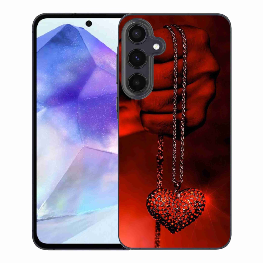 Gélový kryt mmCase na Samsung Galaxy A55 5G - náhrdelník