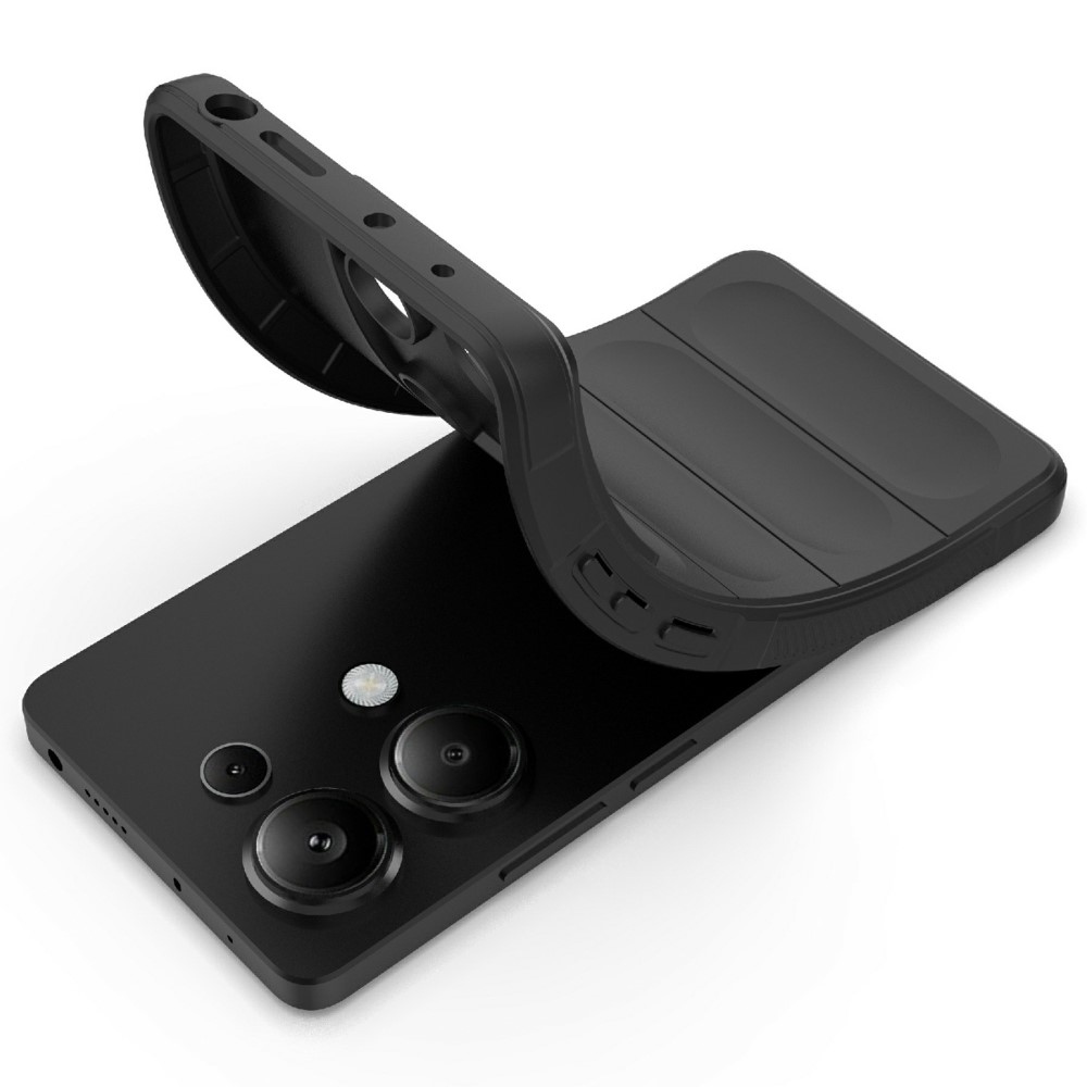 Rugg odolný gélový obal na Xiaomi Redmi Note 14S - čierny