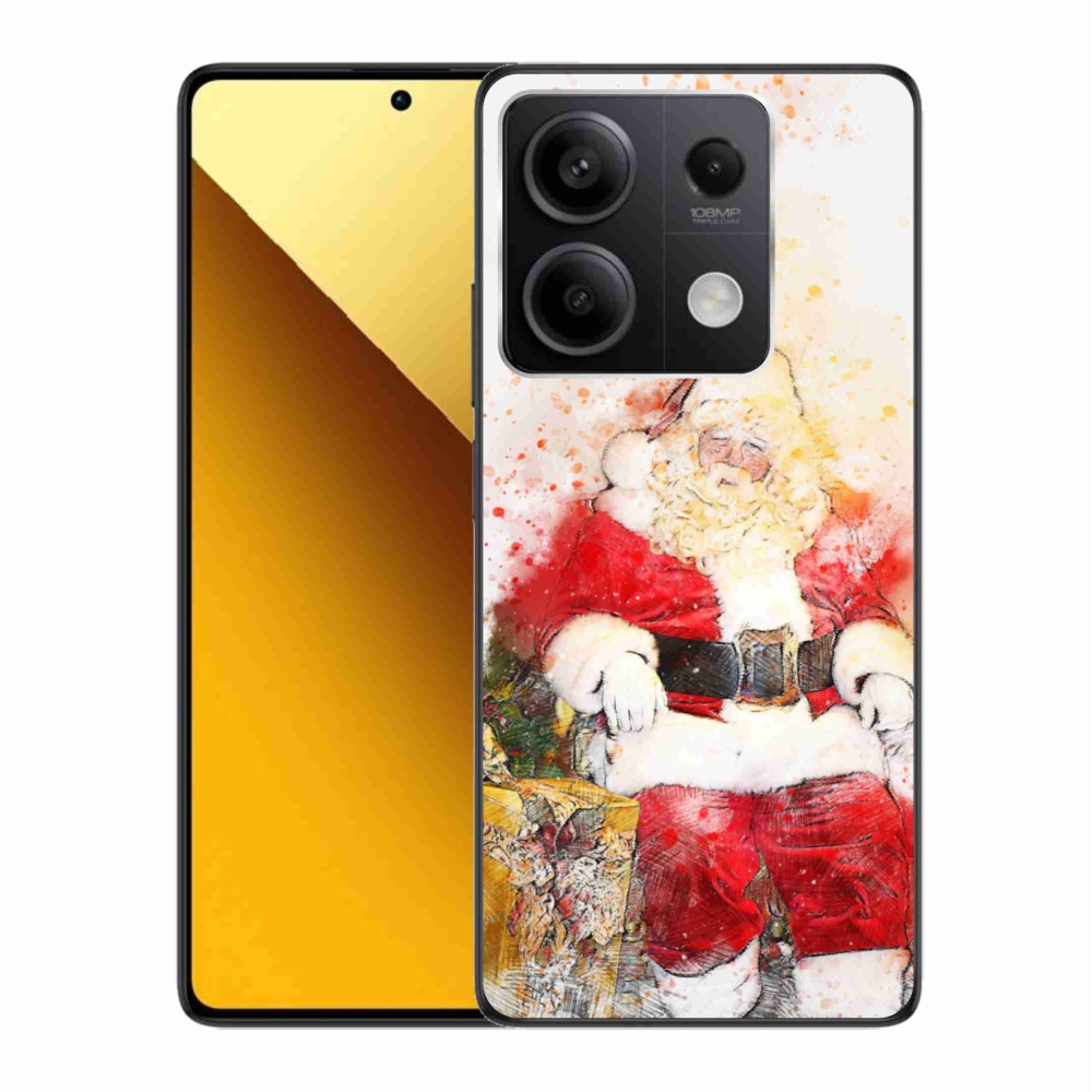 Gélový kryt mmCase na Xiaomi Redmi Note 13 5G - Santa Claus