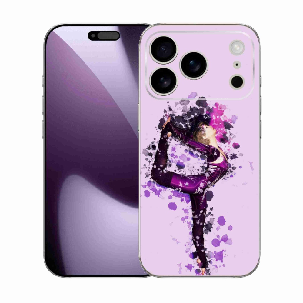 Gélový kryt mmCase na iPhone 17 Pro - baletka