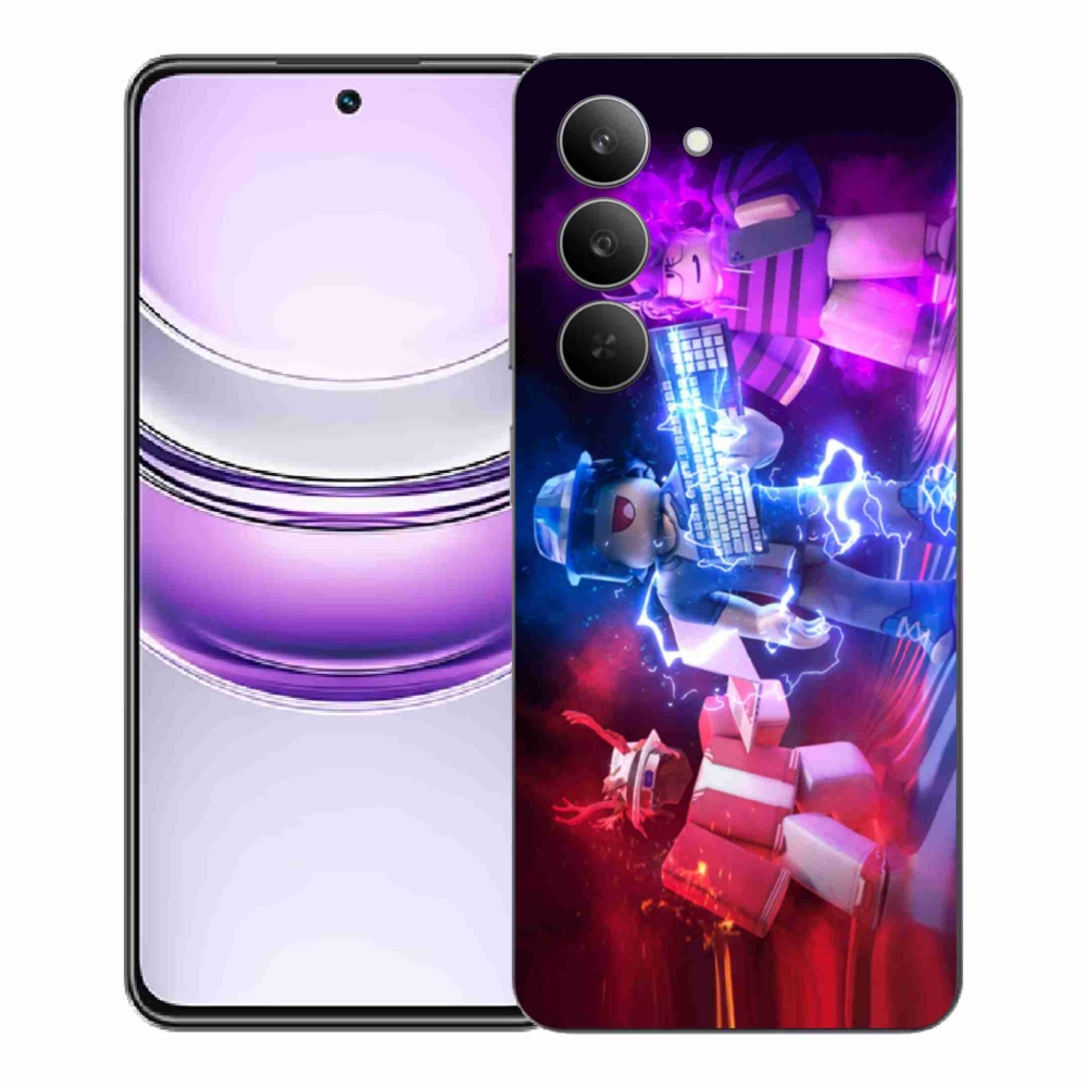 Gélový kryt mmCase na Realme 14x 5G - roblox